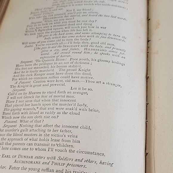 The Poetical Works of Sir Walter Scott Hardback Cloth Bound Book - Picture 7 of 15